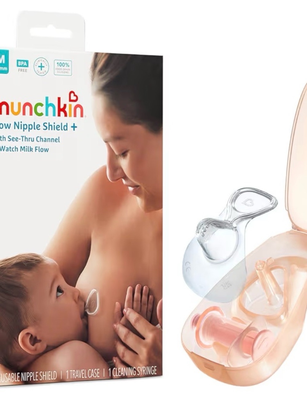 Munchkin Flow Nipple Shield + 24mm